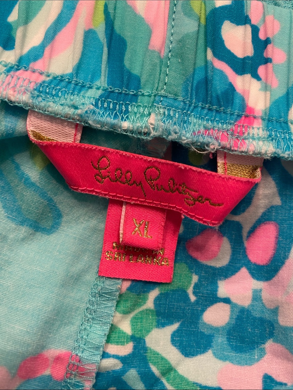 Lilly Pulitzer Luxletic Ocean View Shorts - Picture 4 of 6
